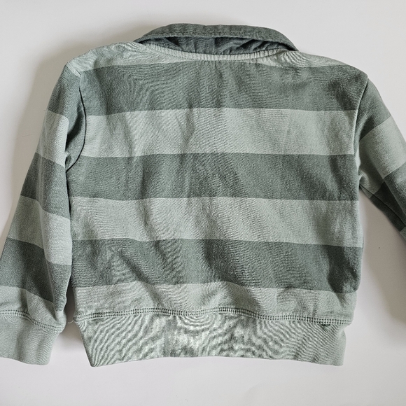 DKNY Green Sweatshirt Casual Crew Neck Kids 5 Boys Polo - Picture 4 of 5